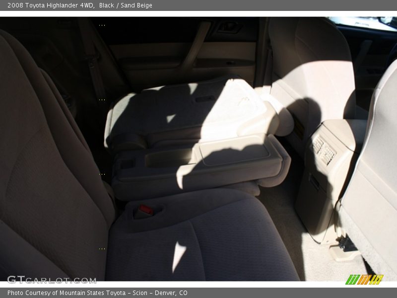 Black / Sand Beige 2008 Toyota Highlander 4WD
