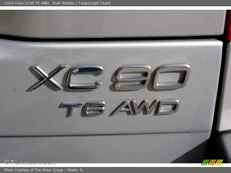 Silver Metallic / Taupe/Light Taupe 2004 Volvo XC90 T6 AWD