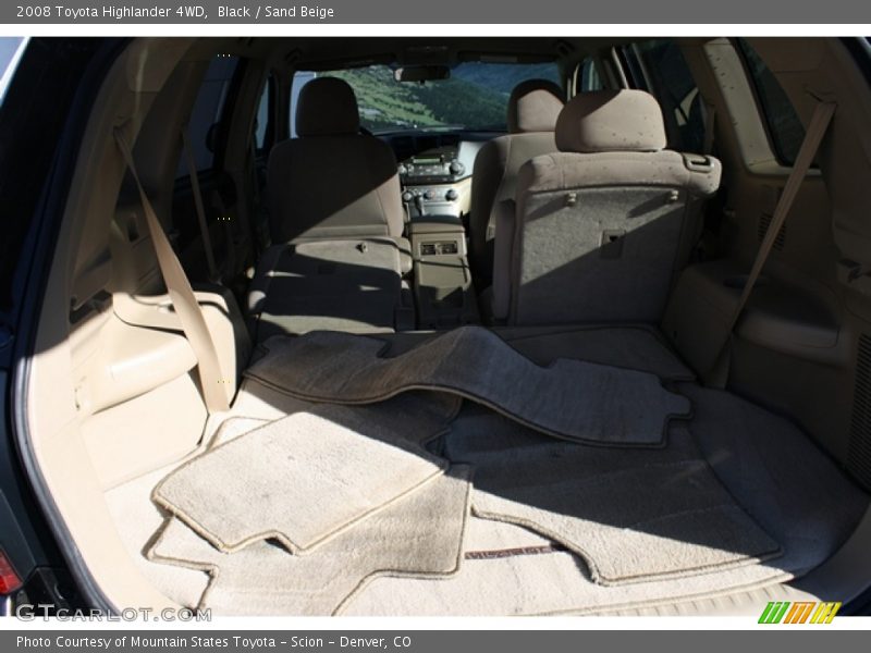 Black / Sand Beige 2008 Toyota Highlander 4WD