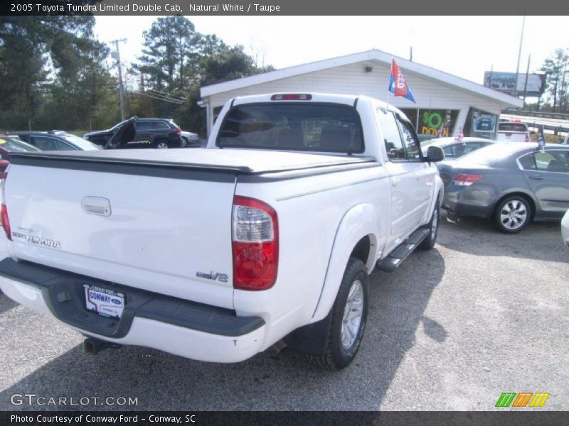 Natural White / Taupe 2005 Toyota Tundra Limited Double Cab