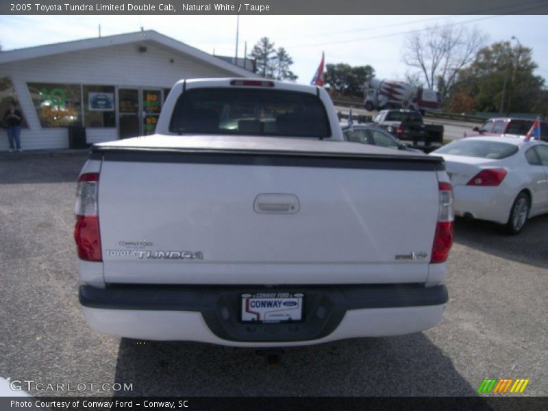 Natural White / Taupe 2005 Toyota Tundra Limited Double Cab