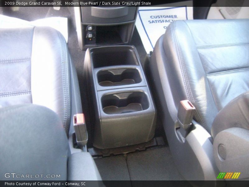 Modern Blue Pearl / Dark Slate Gray/Light Shale 2009 Dodge Grand Caravan SE