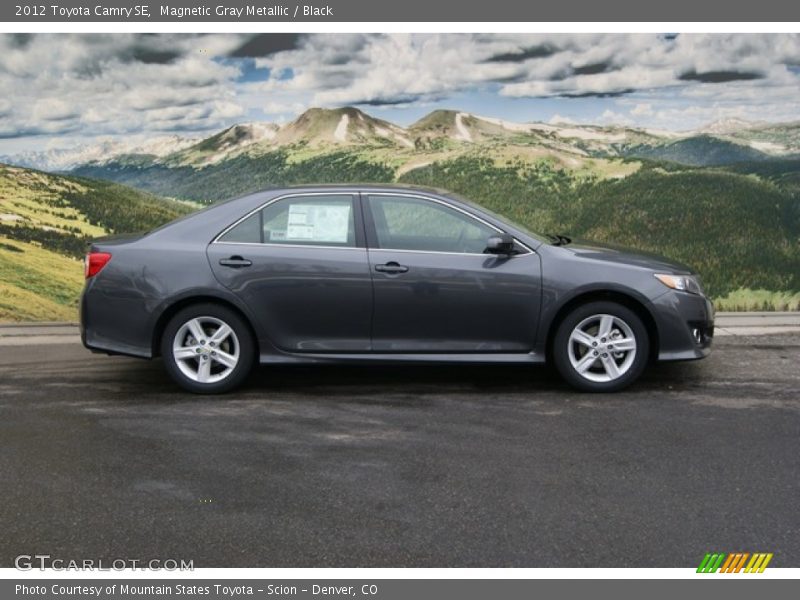 Magnetic Gray Metallic / Black 2012 Toyota Camry SE
