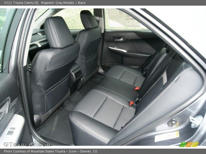 Magnetic Gray Metallic / Black 2012 Toyota Camry SE