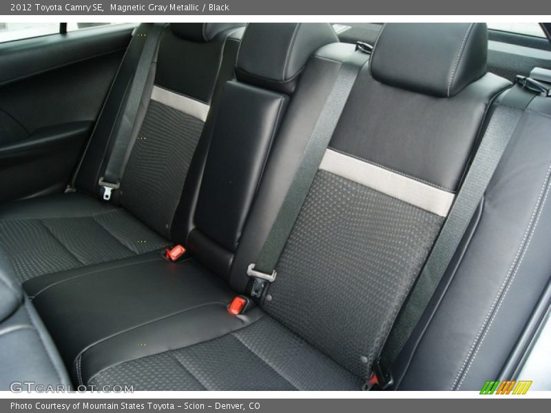 Magnetic Gray Metallic / Black 2012 Toyota Camry SE