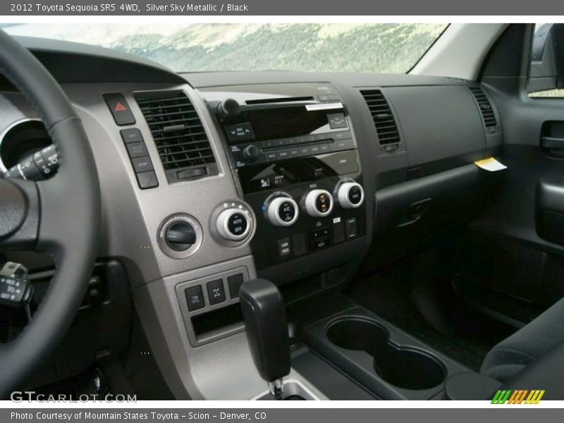 Silver Sky Metallic / Black 2012 Toyota Sequoia SR5 4WD