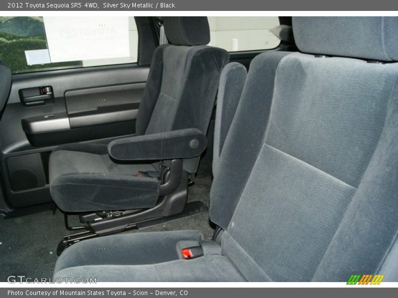 Silver Sky Metallic / Black 2012 Toyota Sequoia SR5 4WD