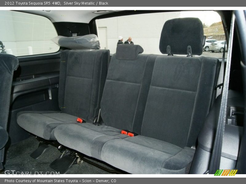 Silver Sky Metallic / Black 2012 Toyota Sequoia SR5 4WD