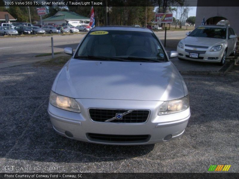 Silver Metallic / Taupe/Light Taupe 2005 Volvo S60 T5