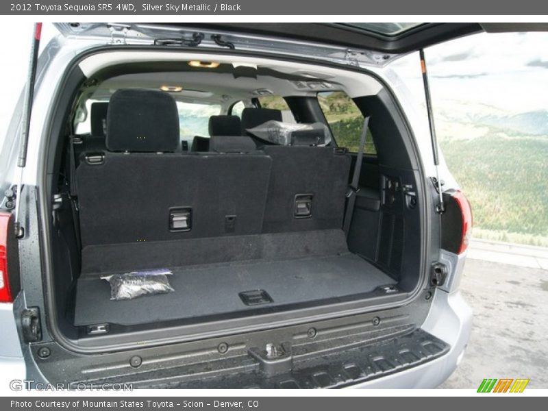 Silver Sky Metallic / Black 2012 Toyota Sequoia SR5 4WD