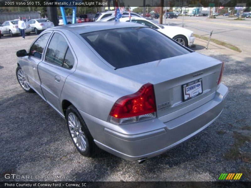 Silver Metallic / Taupe/Light Taupe 2005 Volvo S60 T5