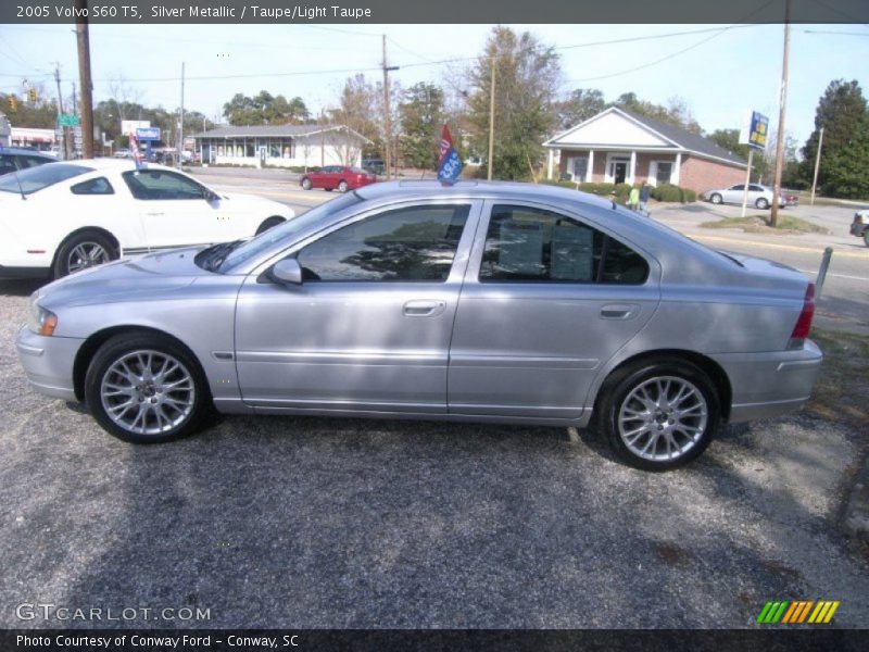 Silver Metallic / Taupe/Light Taupe 2005 Volvo S60 T5