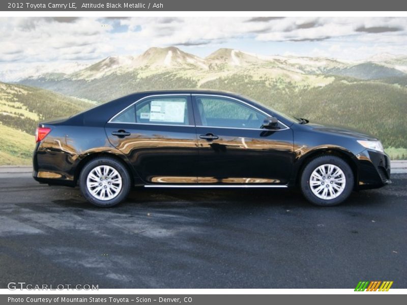 Attitude Black Metallic / Ash 2012 Toyota Camry LE