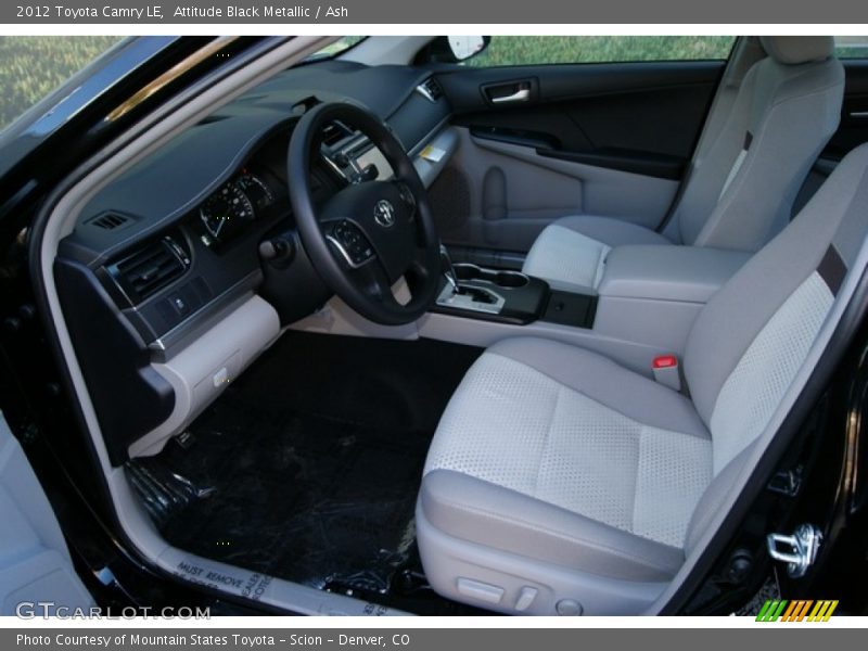 Attitude Black Metallic / Ash 2012 Toyota Camry LE