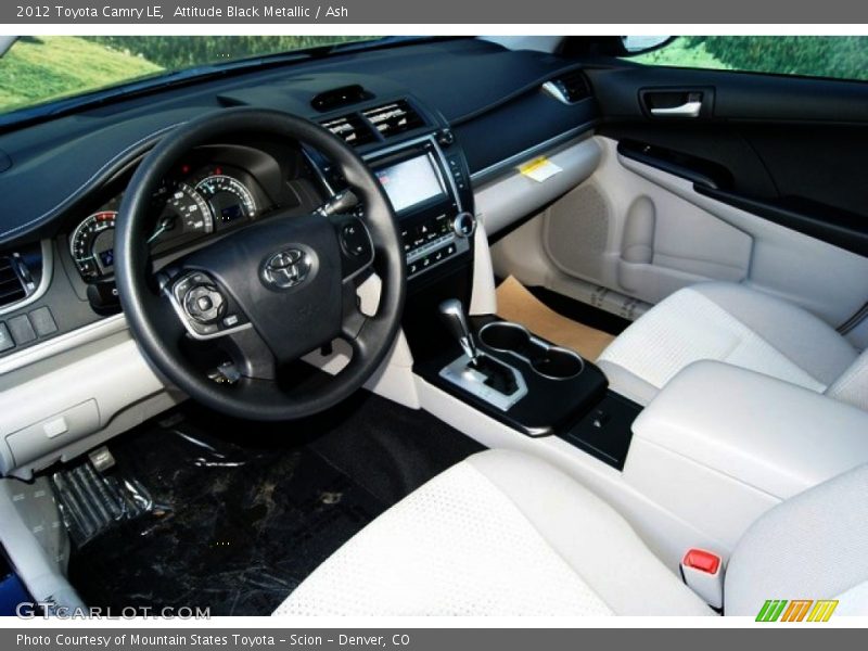 Attitude Black Metallic / Ash 2012 Toyota Camry LE