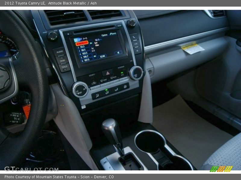Attitude Black Metallic / Ash 2012 Toyota Camry LE