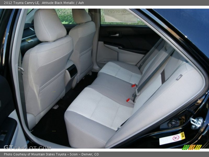 Attitude Black Metallic / Ash 2012 Toyota Camry LE