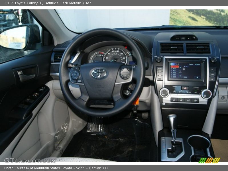 Attitude Black Metallic / Ash 2012 Toyota Camry LE