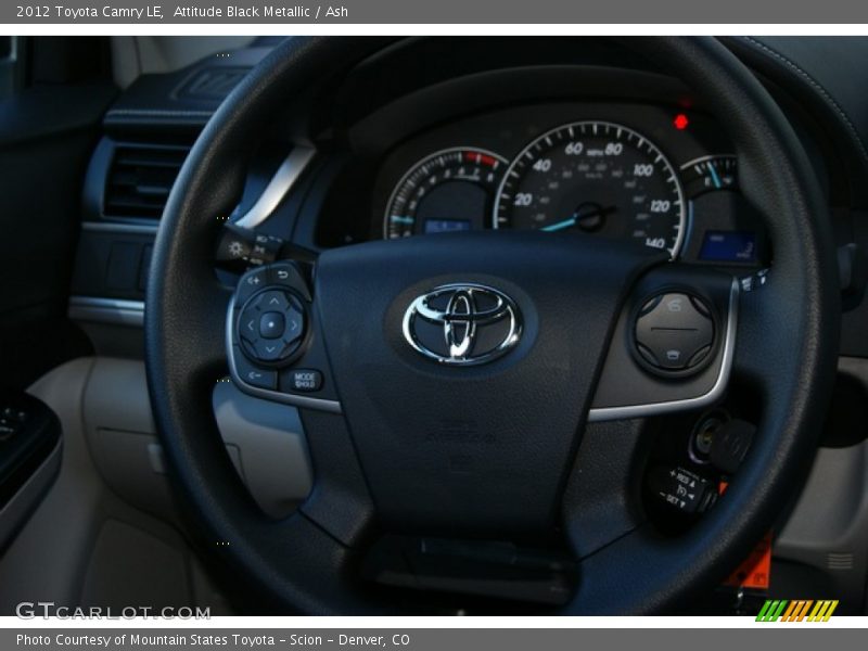 Attitude Black Metallic / Ash 2012 Toyota Camry LE