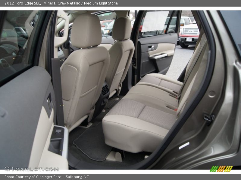 Mineral Grey Metallic / Medium Light Stone 2012 Ford Edge SEL