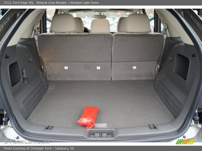 Mineral Grey Metallic / Medium Light Stone 2012 Ford Edge SEL