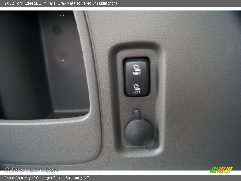 Mineral Grey Metallic / Medium Light Stone 2012 Ford Edge SEL
