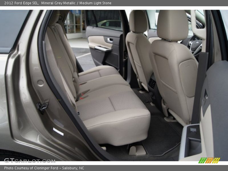 Mineral Grey Metallic / Medium Light Stone 2012 Ford Edge SEL