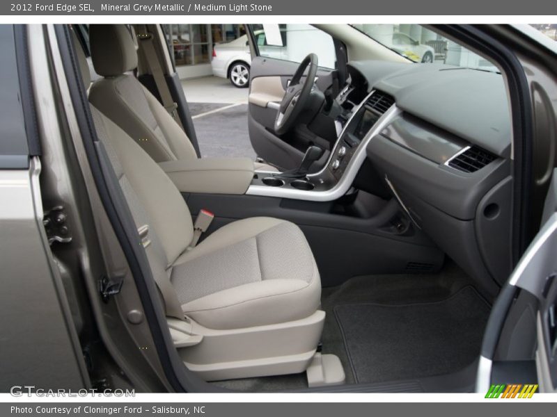 Mineral Grey Metallic / Medium Light Stone 2012 Ford Edge SEL