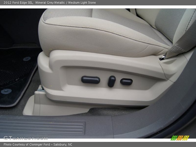 Mineral Grey Metallic / Medium Light Stone 2012 Ford Edge SEL