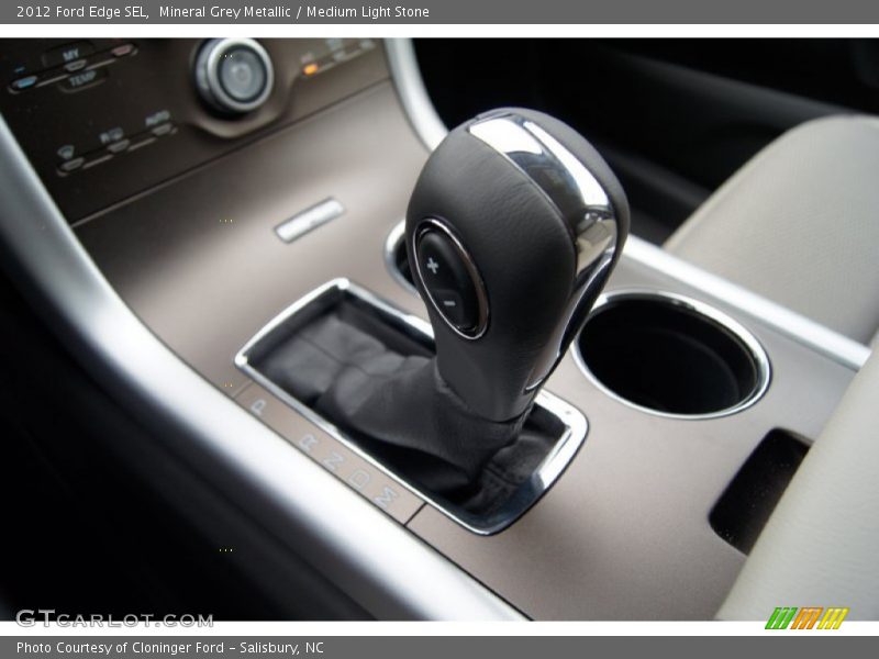 Mineral Grey Metallic / Medium Light Stone 2012 Ford Edge SEL