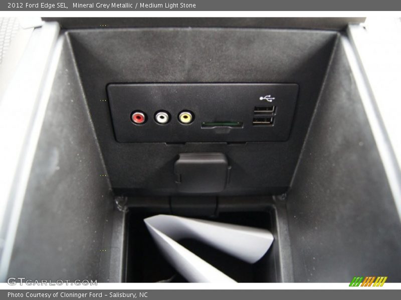 Mineral Grey Metallic / Medium Light Stone 2012 Ford Edge SEL