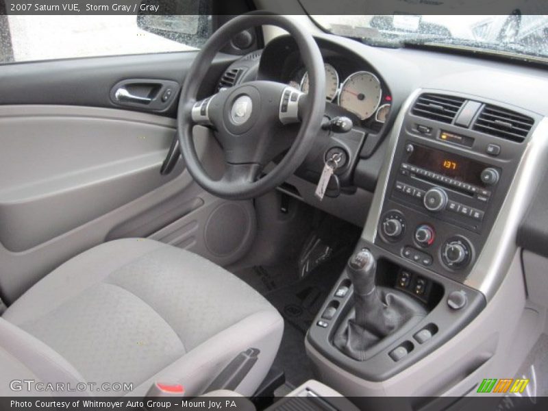 Dashboard of 2007 VUE 