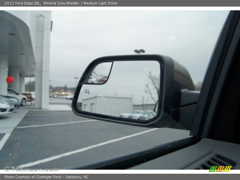 Mineral Grey Metallic / Medium Light Stone 2012 Ford Edge SEL