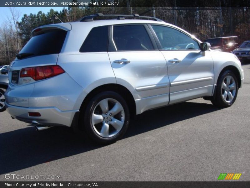 Alabaster Silver Metallic / Ebony 2007 Acura RDX Technology