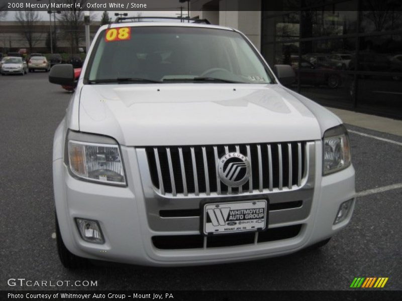 Oxford White / Stone 2008 Mercury Mariner I4