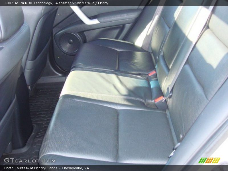 Alabaster Silver Metallic / Ebony 2007 Acura RDX Technology
