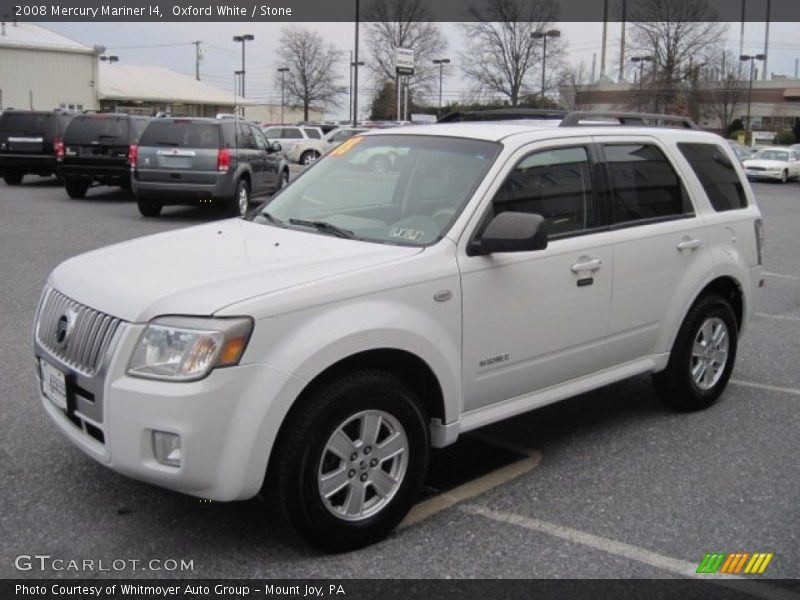 Oxford White / Stone 2008 Mercury Mariner I4