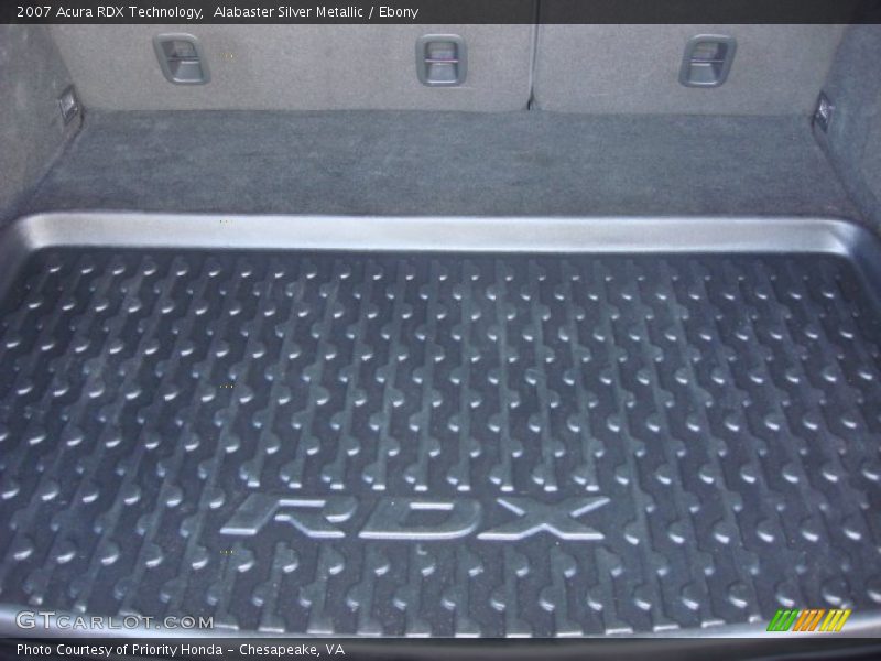 Alabaster Silver Metallic / Ebony 2007 Acura RDX Technology