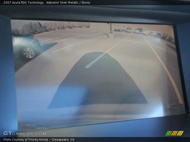 Alabaster Silver Metallic / Ebony 2007 Acura RDX Technology