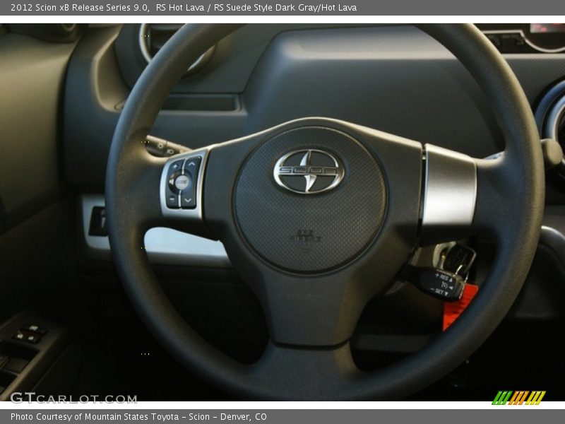 RS Hot Lava / RS Suede Style Dark Gray/Hot Lava 2012 Scion xB Release Series 9.0