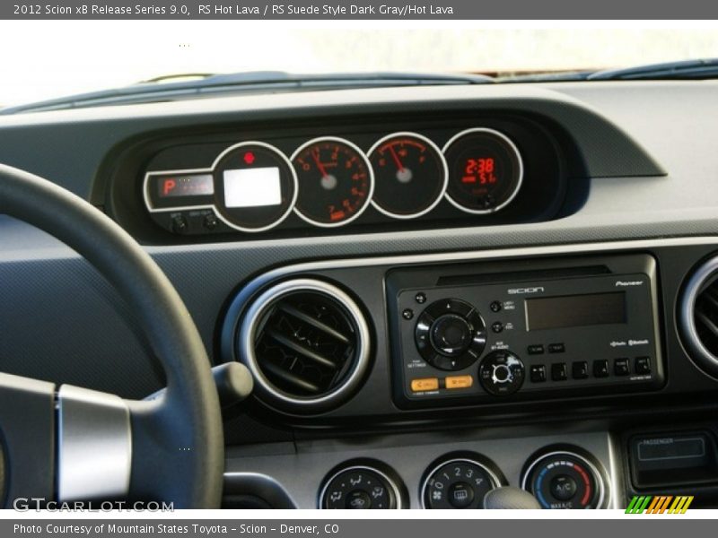 RS Hot Lava / RS Suede Style Dark Gray/Hot Lava 2012 Scion xB Release Series 9.0