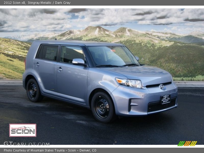 Stingray Metallic / Dark Gray 2012 Scion xB