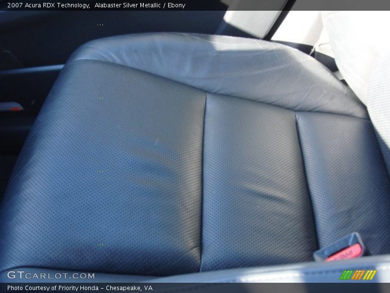 Alabaster Silver Metallic / Ebony 2007 Acura RDX Technology