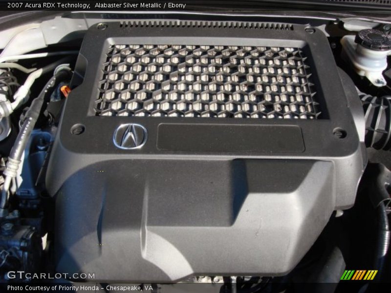 Alabaster Silver Metallic / Ebony 2007 Acura RDX Technology