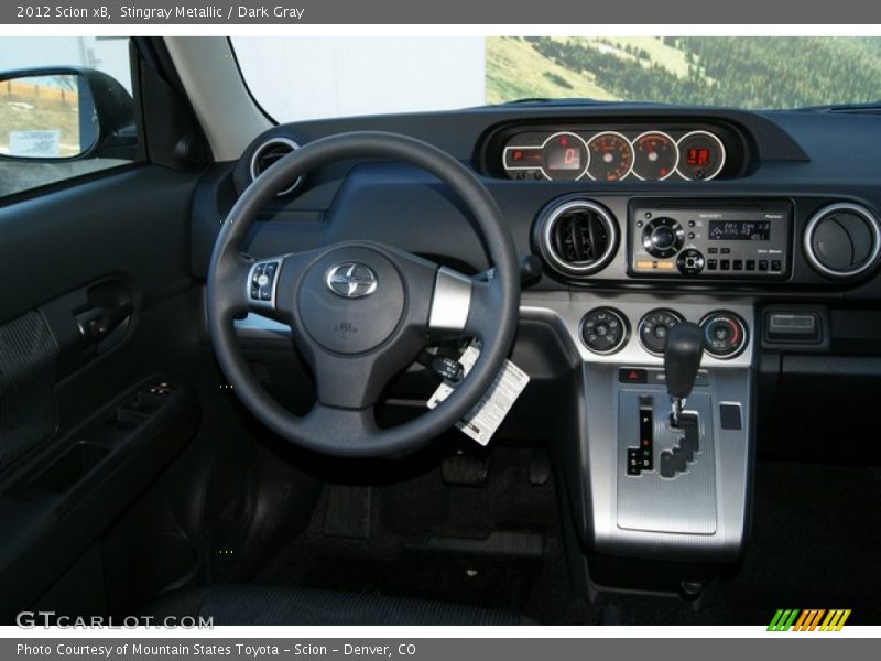 Stingray Metallic / Dark Gray 2012 Scion xB