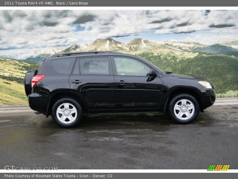 Black / Sand Beige 2011 Toyota RAV4 V6 4WD