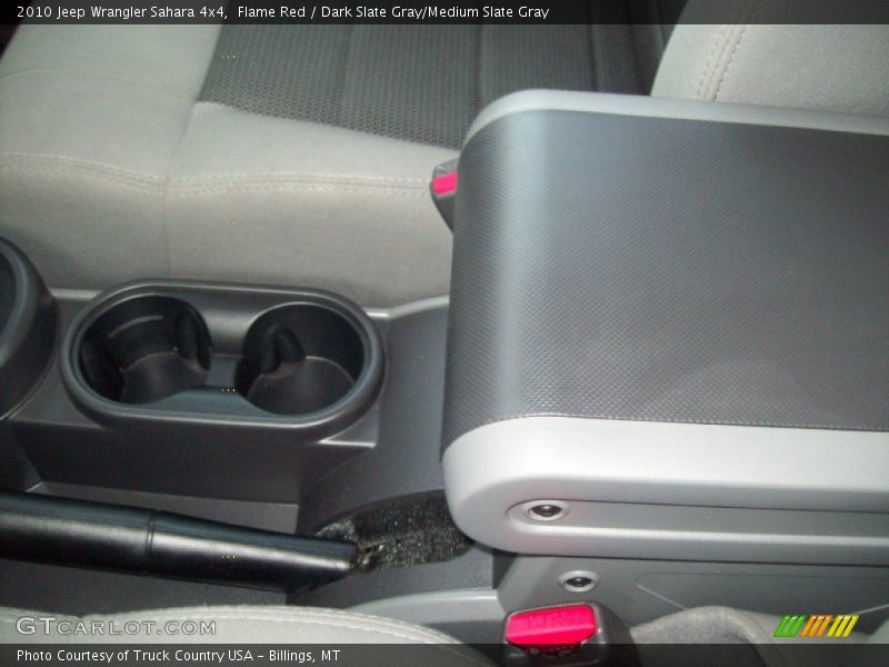 Flame Red / Dark Slate Gray/Medium Slate Gray 2010 Jeep Wrangler Sahara 4x4