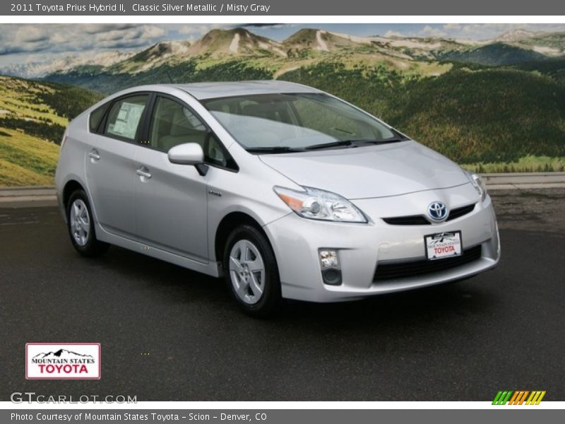Classic Silver Metallic / Misty Gray 2011 Toyota Prius Hybrid II