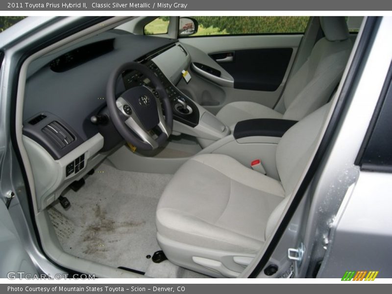 Classic Silver Metallic / Misty Gray 2011 Toyota Prius Hybrid II