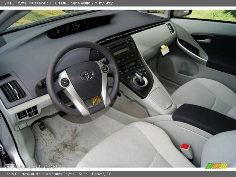 Classic Silver Metallic / Misty Gray 2011 Toyota Prius Hybrid II